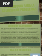 1. Metodologia Para La Solucion De Problemas