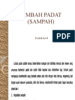 Kuliah 8 - Limbah Padat