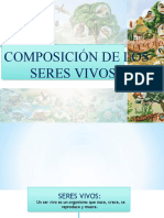 Composicion de Los Seres Vivos