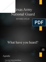 Texas Army National Guard Benefits and Opportunities