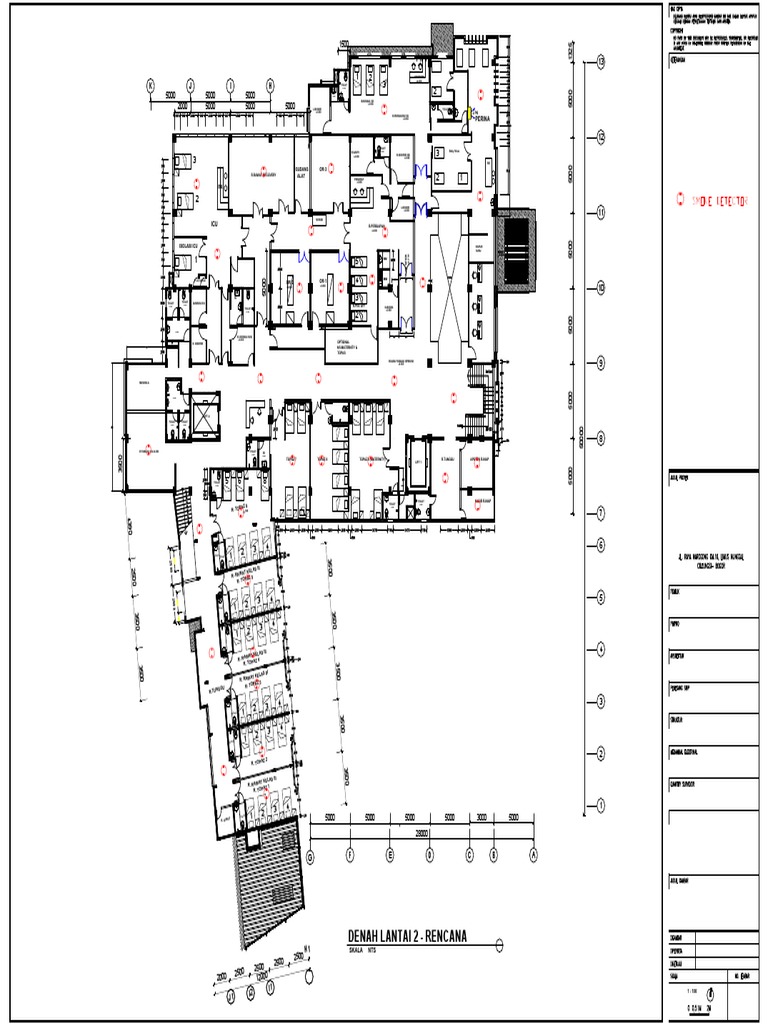 Floor Plan Layout for Hospital Design | PDF