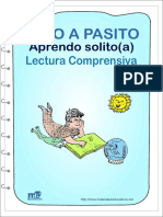 Lectura Comprensiva Paso A Pasito Aprendo Solito (A) - Me