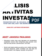 7 - Analisis Aktivitas Investasi (Aset JK - Panjang, Aset Tetap Dan Sda, Aset Tak Berwujud)