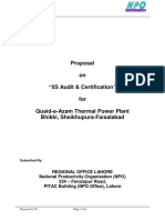 5S Certification Proposal - Quaid-e-Azam Thermal Power Plant