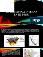 Geodinámica Interna en El Perú