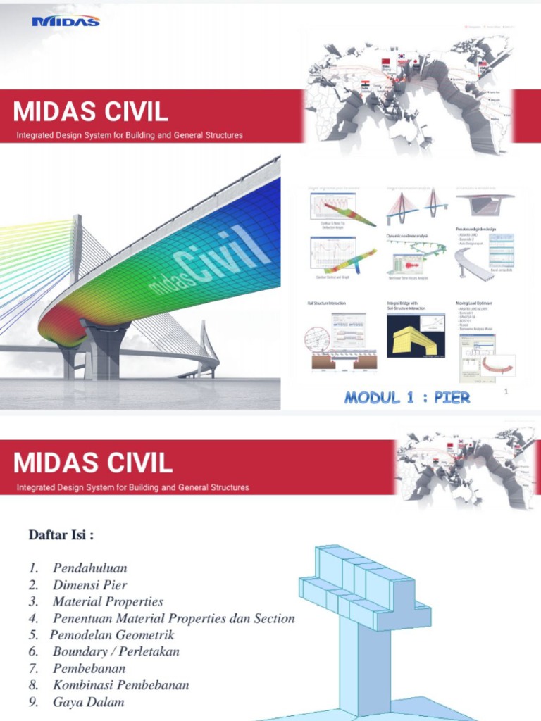 Modul Midas Civil | PDF