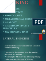 Chap 8 - Lateral Thinking