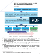 Materi Sosialisasi Akreditasi Prodi S1 Biologi UB