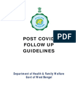 Post COVID follow up guidelines