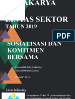 Sosialisasi Layak Anak Lintor Maret 2019