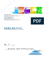 DEWE-Modules, Programmers Reference Manual