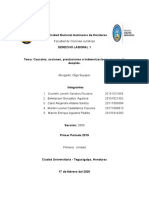 Grupo 5 Causas, Acciones, Prestaciones e Indemnizaciones Por Despido.