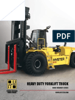 Heavy Duty Forklift Truck: H800-1050HD/S SERIES