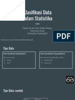 02 Klasifikasi Data Dalam Statistika
