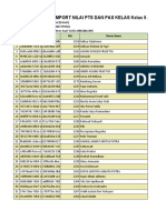 PTS - PAS - Matematika (Umum) - Kelas 8 A