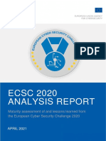 ENISA - ECSC Analysis Report 
