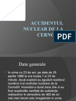 Accidentul Nuclear de La Cernobil