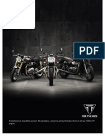 All New Bonneville T120 Range Brochure