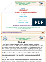 Case Study of "Ion Propulsion For Commercial Aviation": Anikesh Mane