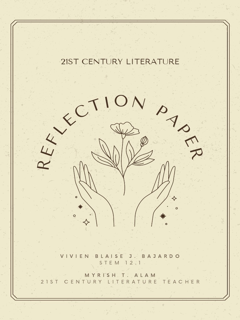 Task 2 Reflection Paper Pdf