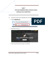 2020-Pertemuan - 7 - Implementasi Website Desa Wisata 1 Pada Domain Dan Hosting