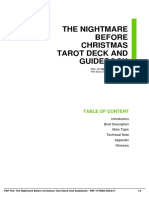 The Nightmare Before Christmas Tarot Deck and Guidebook: Table of Content