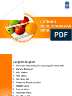 Format Penyusunan Menu