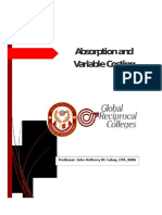 MODULE 3 Absorption & Variable Costing