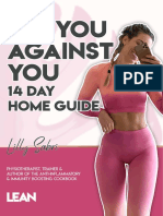 It's You Against You 14 Day Home Workout and Journaling Guide
