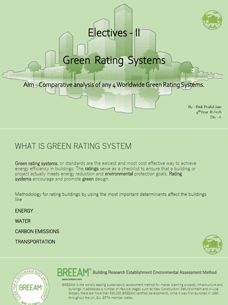 What Are The Different Green Rating Systems? – UHUI