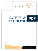 Safety & Health Policy Janakee
