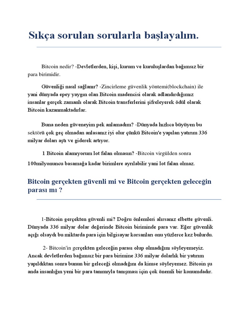 Bitcoin-Kripto para Ticareti Adım Adım Eksiksiz | PDF