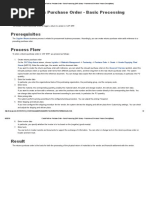 Create Returns Purchase Order Basic Proc