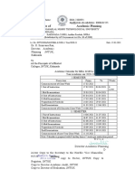 JNTUK Academic Calendar MBA MCA