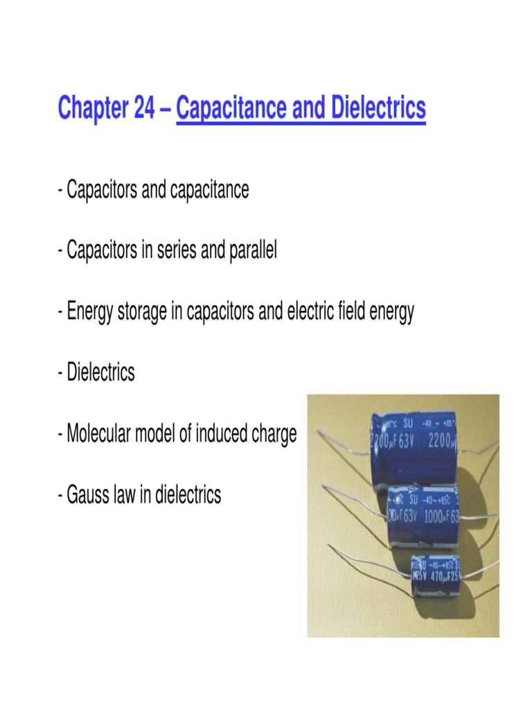 Induced Charge in Capacitors Explained | PDF | Dielectric | Capacitor