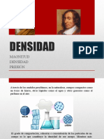 Densidad Presión