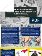 5 Common Phrases of Mass Media