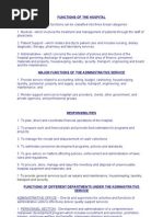 Download FUNCTIONS OF THE HOSPITAL by cheryl3yellow SN50492666 doc pdf