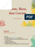 Asam, Basa, Dan Garam