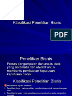 Klasifikasi Penelitian Bisnis