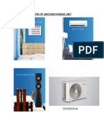 Types of Airconditioning Unit