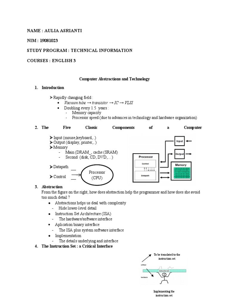 Name: Aulia Asrianti NIM: 19081023 Study Program: Technical Information ...
