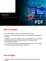 Unit 1 The Context of Decision Models