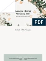 Wedding Planner Marketing Plan: Here Is Where Your Presentation Begins