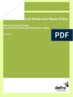 The Economics of Waste and Waste Policy