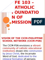 Introduction On CICM Schools Network On Cfe3