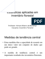 Unidade 2 Estatisticas Aplicadas em Inventario Florestal
