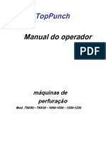 Manual do operador de máquinas de perfuração