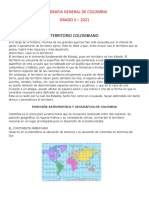 Geografia General de Colombia