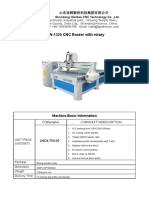 Quotation of 1325 CNC Router